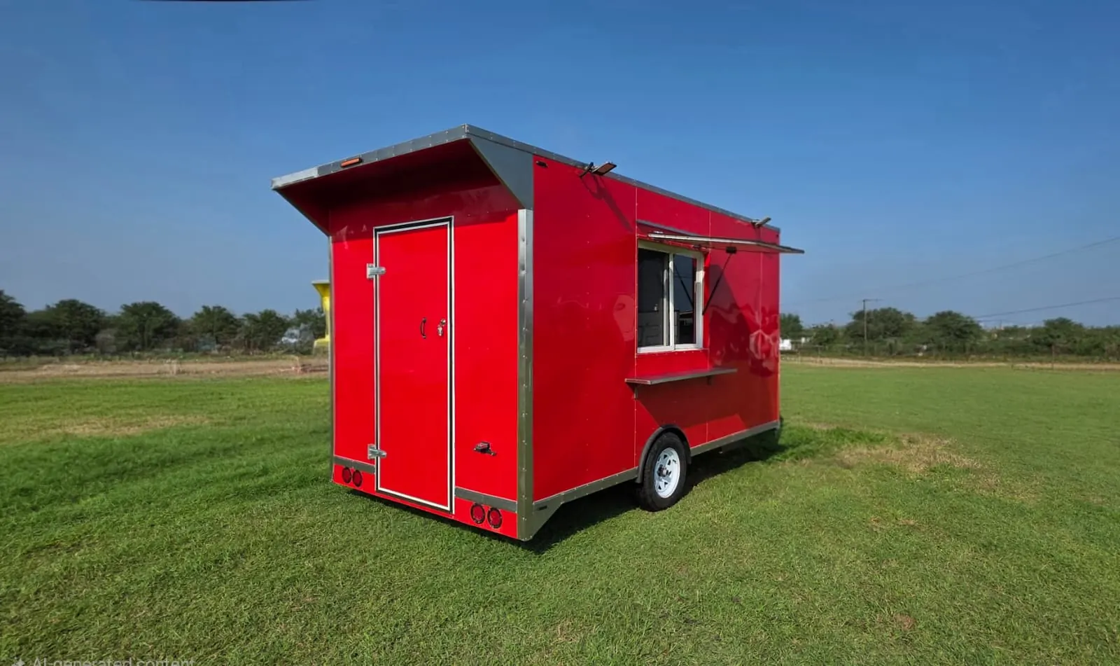 Compact 14 × 8 ft option