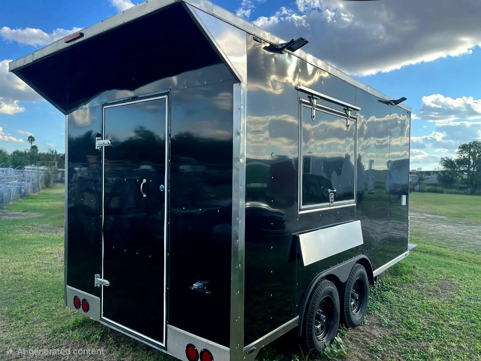 Available EXP 16 × 8 ft food trailer